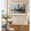 Claude Monet-Boats in the Port Poster
