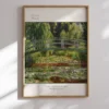 Claude Monet-Japanese Bridge Poster
