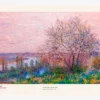 Claude Monet-Spring Effect Above Vetheuil Poster