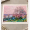 Claude Monet-Spring Effect Above Vetheuil Poster