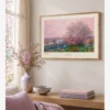 Claude Monet-Spring Effect Above Vetheuil Poster