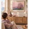 Claude Monet-Spring Effect Above Vetheuil Poster