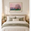 Claude Monet-Spring Effect Above Vetheuil Poster