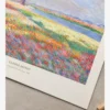 Claude Monet-Tulip Fields Near the Hague detay baskı Poster Claude Monet-Tulip Fields Near the Hague Poster