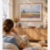 Claude Monet-Tulip Fields Near the Hague salon konsol üzeri Poster Claude Monet-Tulip Fields Near the Hague Poster