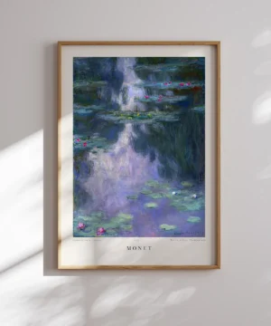Claude Monet-Water Lilies Nympheas Poster Claude Monet-Water Lilies Nympheas Poster