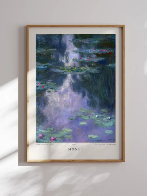 Claude Monet-Water Lilies Nympheas Poster