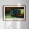 Edward Hopper-Nighthawks Poster