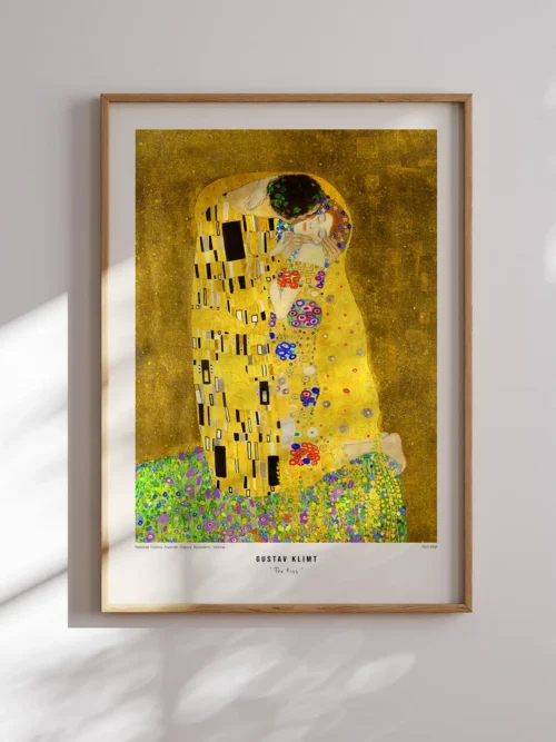 Gustav Klimt-The Kiss Poster