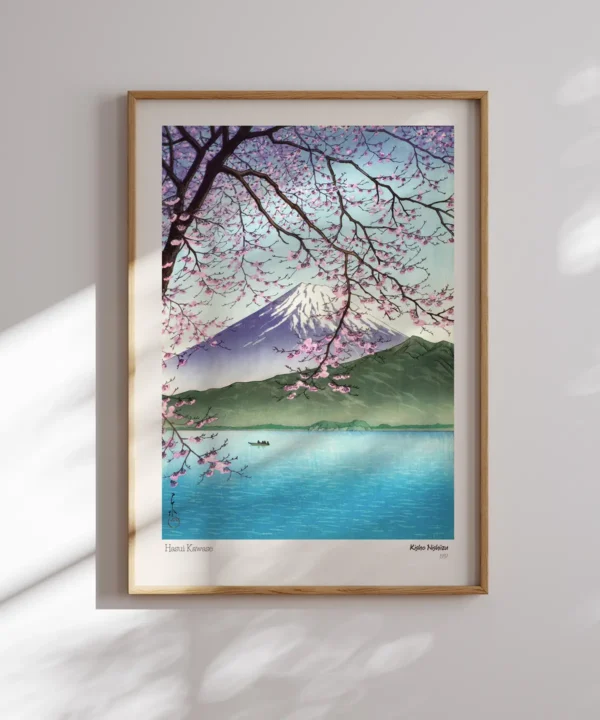 Hasui Kawase-Kisho Nishiizu Poster