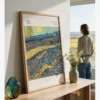 Van Gogh-Laboureur Dans un Champ Poster