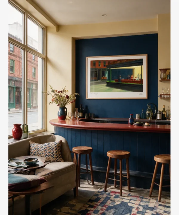 Edward Hopper-Nighthawks Poster
