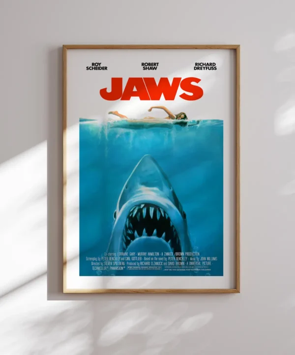Jaws Movie Poster