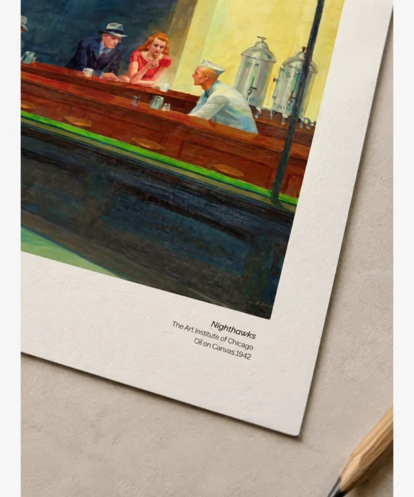 Edward Hopper-Nighthawks Poster