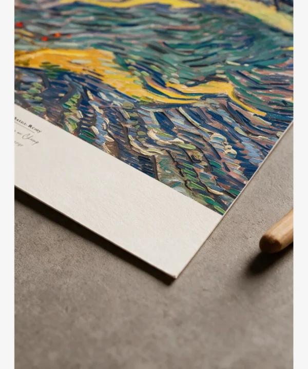 Van Gogh-Laboureur Dans un Champ Poster