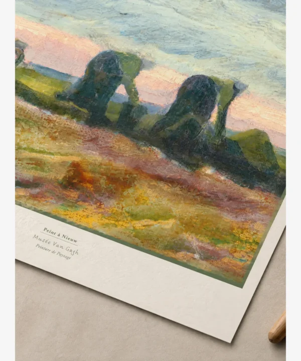 Van Gogh-Two Women on the Heath Poster