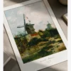 Van Gogh-Windmills on Montmartre Poster