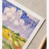 Kaliteli Resim Baskı Van Gogh-Plain at Auvers Poster Van Gogh-Plain at Auvers Poster