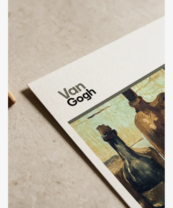 Van Gogh—Five Bottles Poster