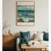 Van Gogh - Seascape near Les Saintes Poster