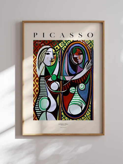 Pablo Picasso-Girl Before a Mirror Poster