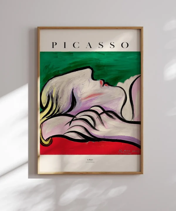 Pablo Picasso-Le Repos Poster