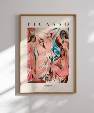 Pablo Picasso-Les Demoiselles dAvignon Poster