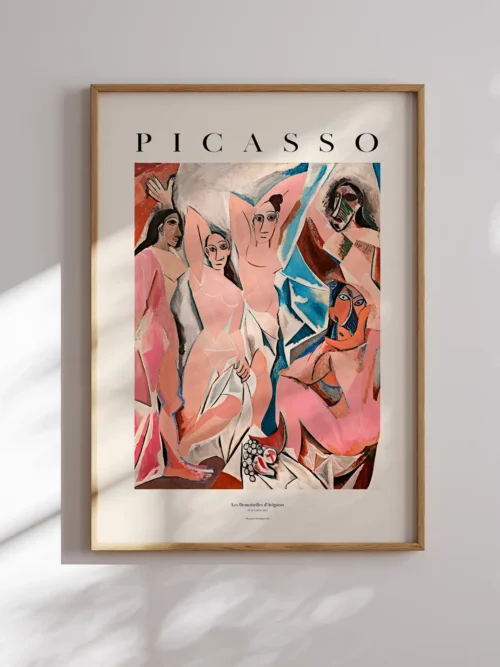Pablo Picasso-Les Demoiselles dAvignon Poster