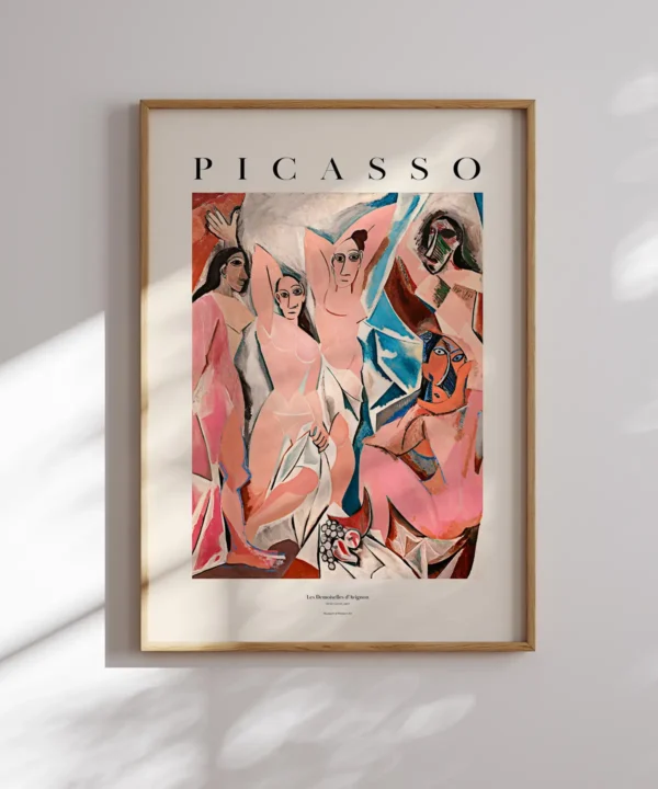 Pablo Picasso-Les Demoiselles dAvignon Poster