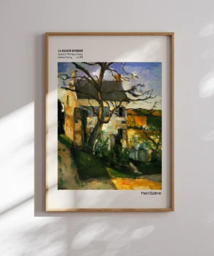 Paul Cezanne-La Maison Rondest Poster