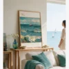 Van Gogh - Seascape near Les Saintes Poster