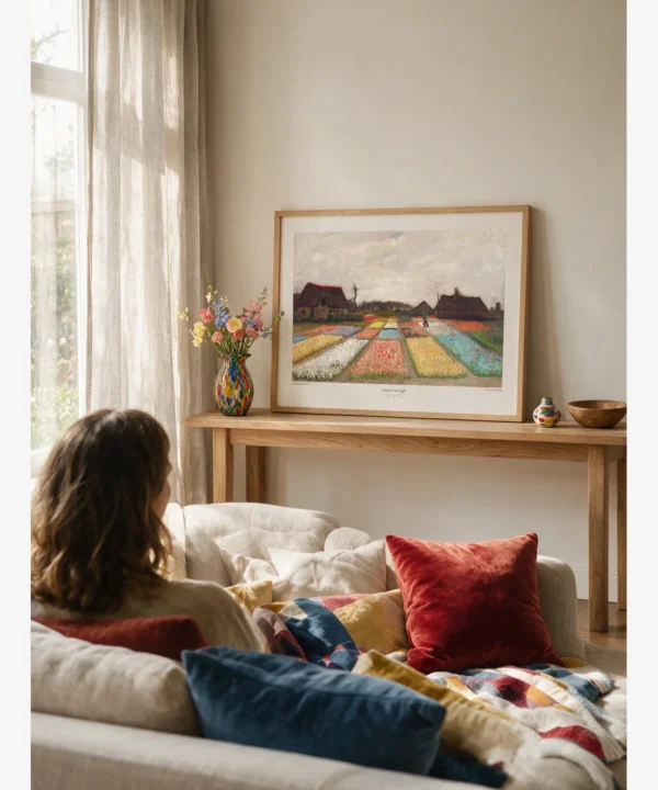 Van Gogh-Bulb Fields salon Poster Van Gogh - Bulb Fields Poster