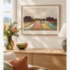 Van Gogh - "Bulb Fields" Poster for a Living Room Console Table Van Gogh - Bulb Fields Poster