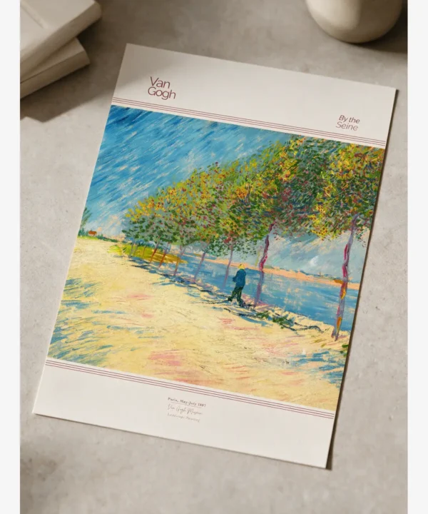 Van Gogh-By the Seine Poster