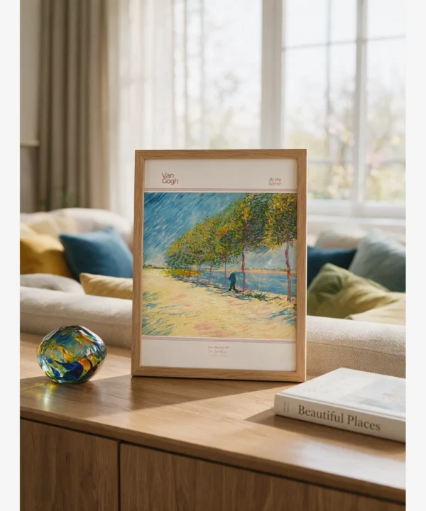 Van Gogh-By the Seine Poster