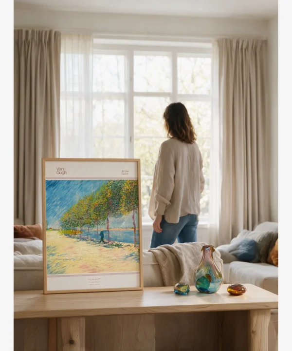 Van Gogh-By the Seine Poster