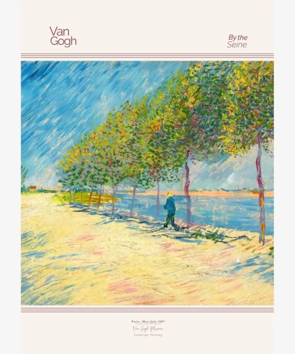 Van Gogh-By the Seine Poster