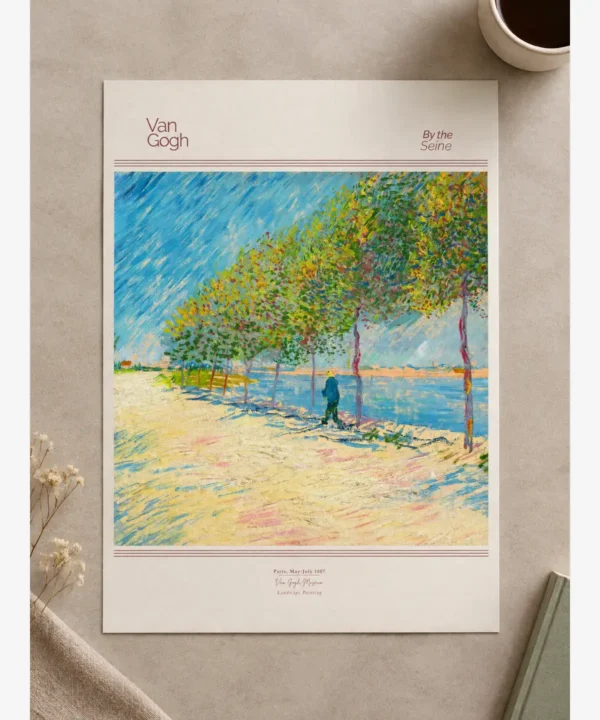 Van Gogh-By the Seine Poster
