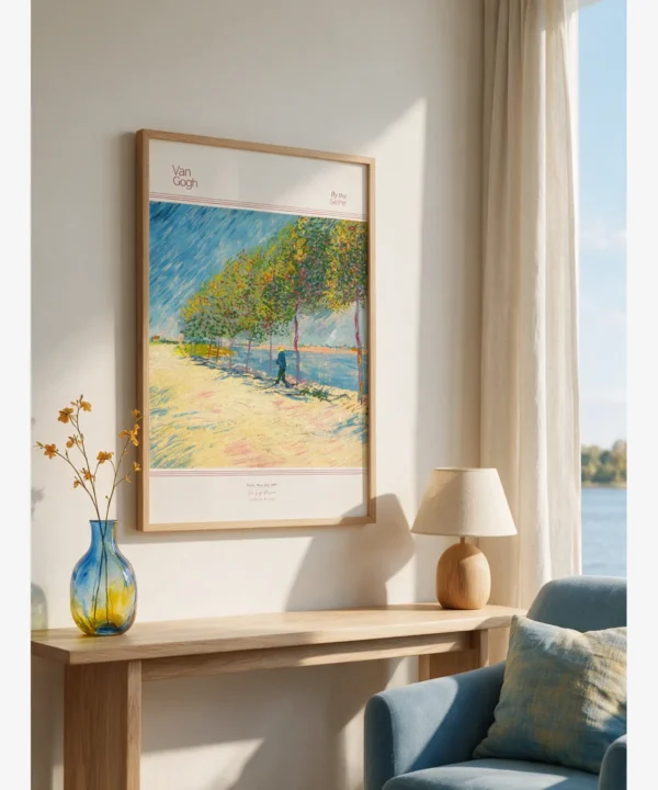 Van Gogh-By the Seine Poster