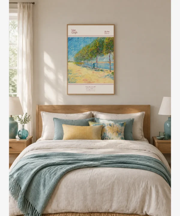 Van Gogh-By the Seine Poster