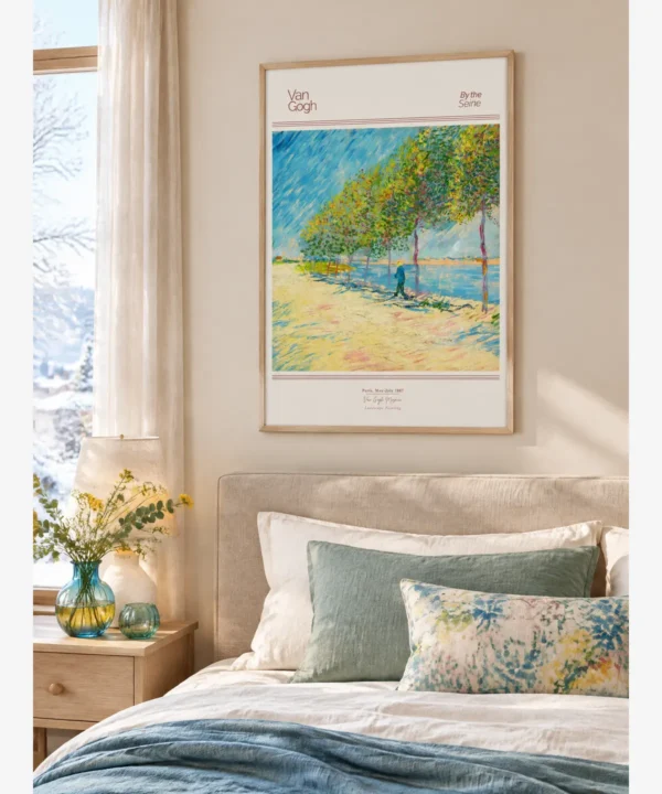 Van Gogh-By the Seine Poster