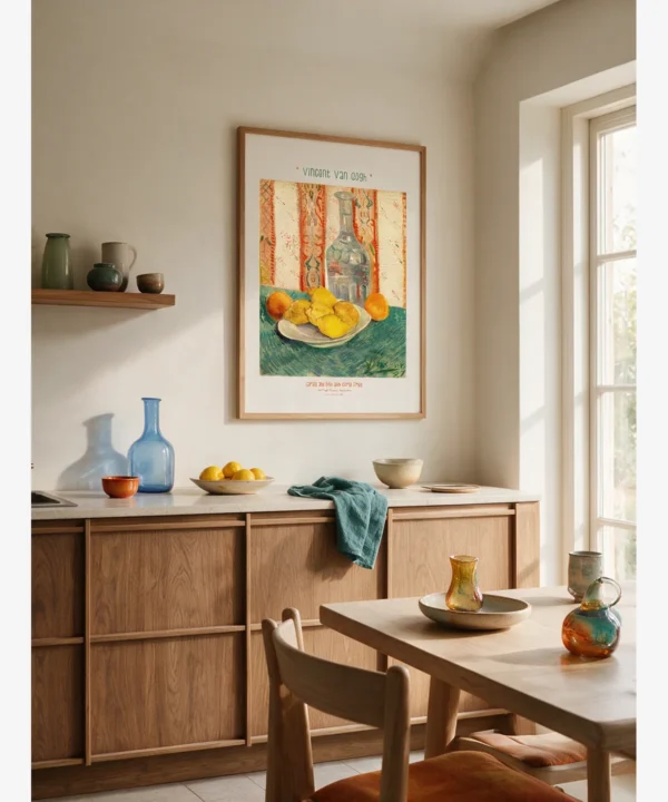 Van Gogh-Carafe and Dish Poster