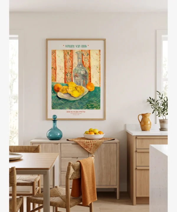 Van Gogh-Carafe and Dish Poster