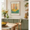 Van Gogh-Carafe and Dish Poster