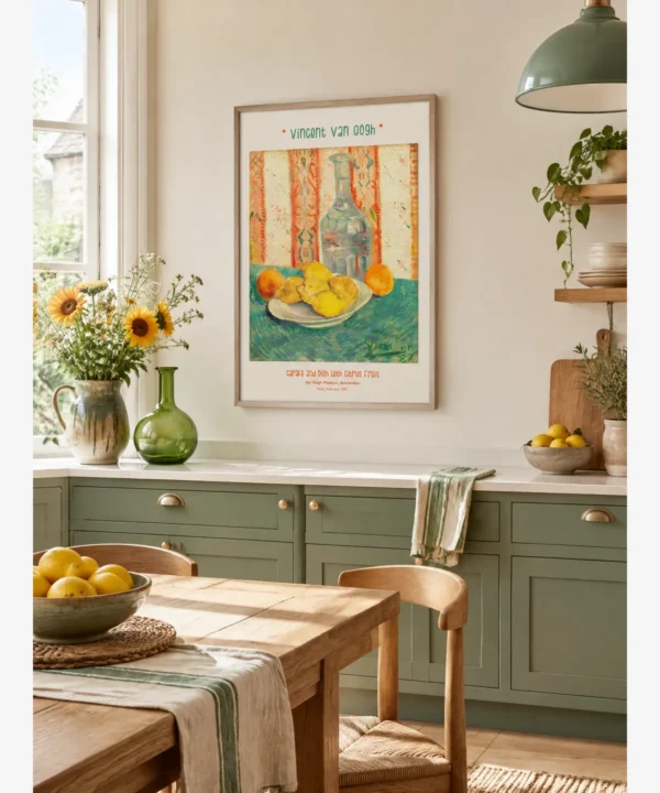Van Gogh-Carafe and Dish Poster
