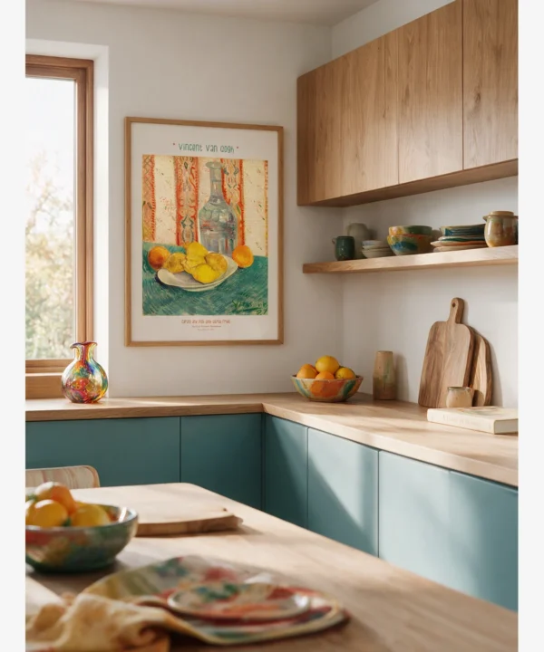 Van Gogh-Carafe and Dish Poster