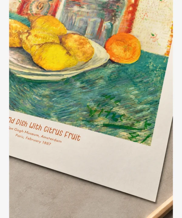 Van Gogh-Carafe and Dish Poster