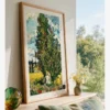 Van Gogh-Cypresses and Two Women Poster
