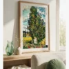 Van Gogh-Cypresses and Two Women Poster