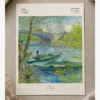 Van Gogh—Fishing in Spring Poster